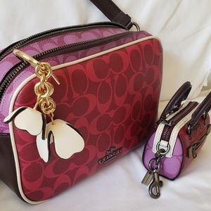 BOTH Coach Jamie Camera bag WITH matching Coach Rowan 139.00 for BOTH HURRY!!!